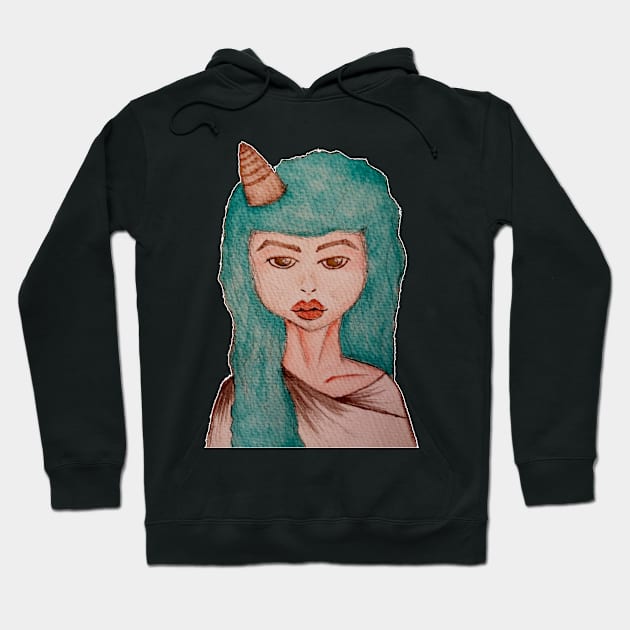 Cone Lady Hoodie by GabCJ